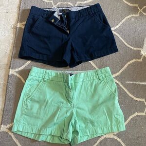 J crew chino shorts size 6
